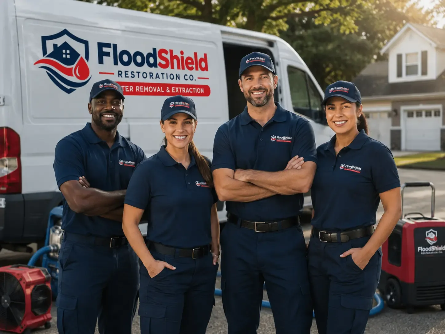 Flood Damage Restoration company in Oglesby, TX